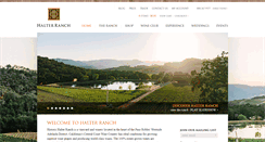 Desktop Screenshot of halterranch.com